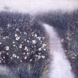 【野の花 (左)】再興第79回院展